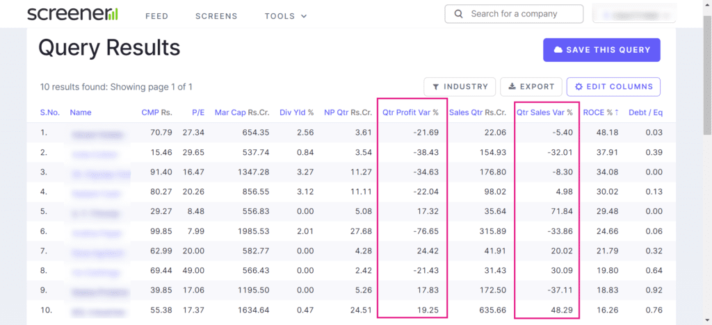 sales-profit-quarter-growth-screener